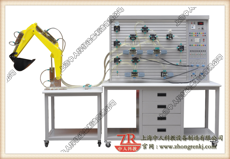 透明液壓PLC控制實(shí)訓(xùn)裝置