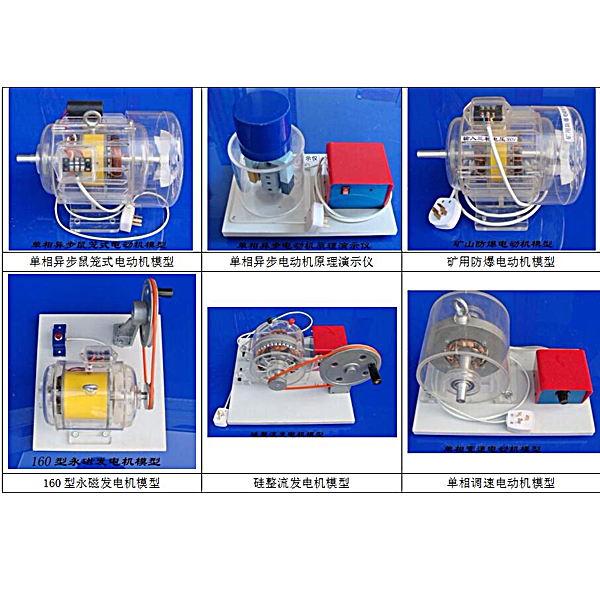 中人ZRMX透明電機(jī)與變壓器模型